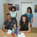 Подписване на договор по мярка 121 - Бенефициент: ЗП Даниел Иванов Жеков