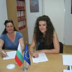 Подписване на договор по мярка 121 - Бенефициент: ЗП Желязка Иванова Хаджинонева - Гуниа