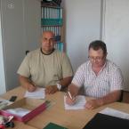 Подписване на договор по мярка 121 - Бенефициент: Георги Георгиев