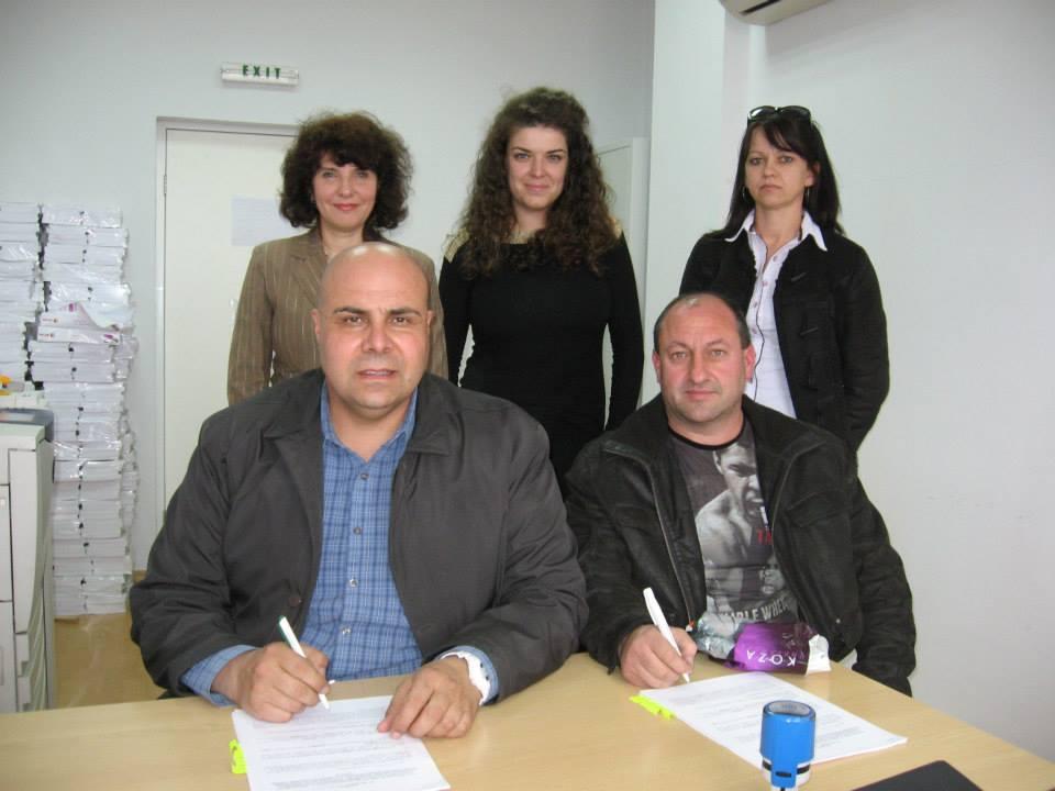 Подписване на договори към Стратегията за местно развитие на МИГ Харманли